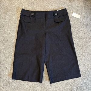 Studio 1940 Women's Denim Wide Leg Crops NWT